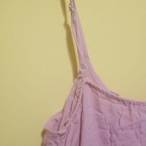 Pink Ruffled Camisole Romper - Picture 4 of 4